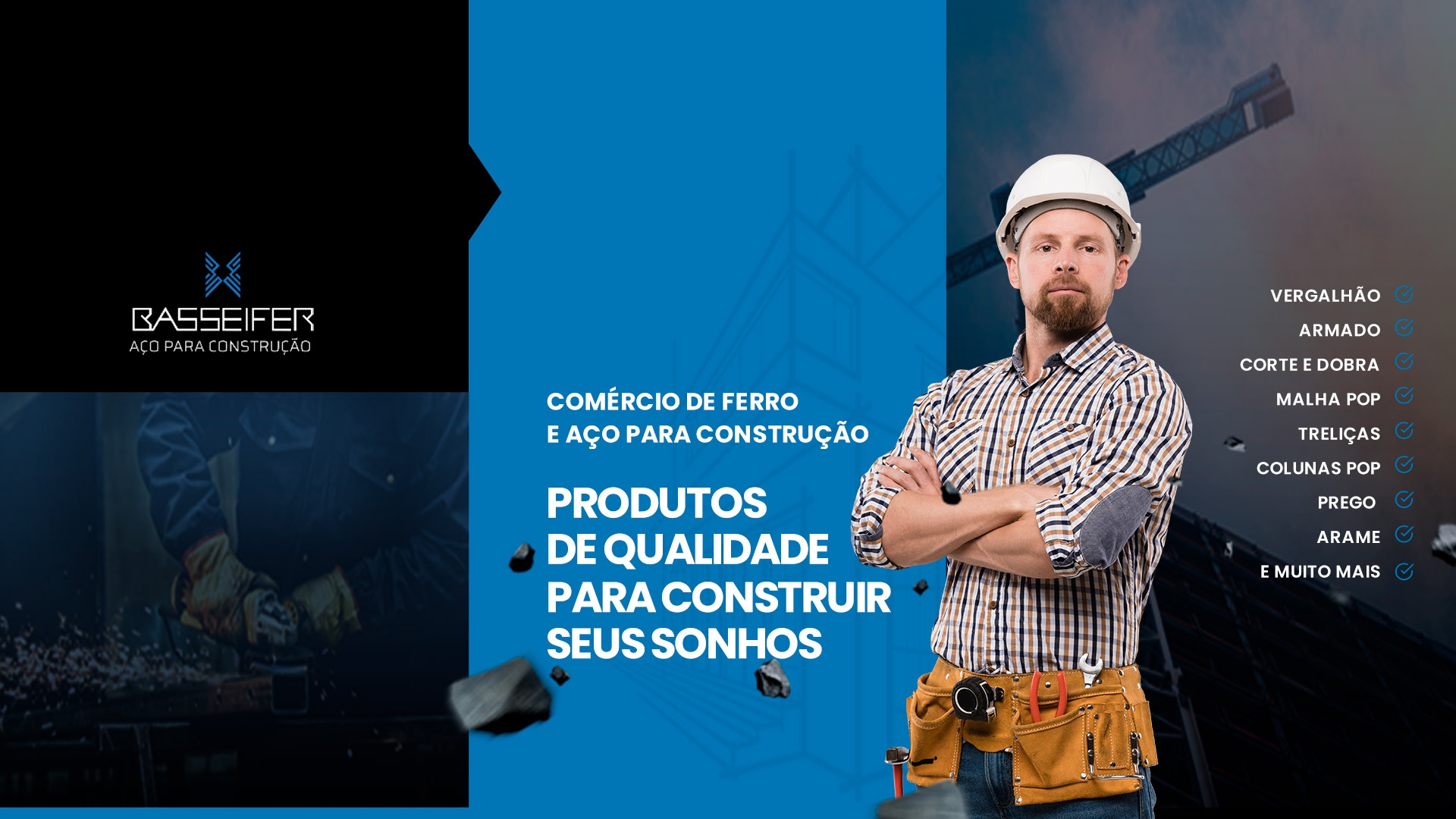 COMÉRCIO DE FERRO E AÇO PARA CONSTRUÇÃO Ferro para Construção Malha POP Sorocaba Tela para Concreto
